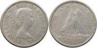 CANADA 10 CENTS ELIZABETH II. (1952-2022) -