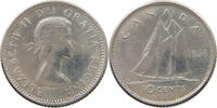 CANADA 10 CENTS ELIZABETH II. (1952-2022) -
