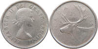 CANADA 25 CENTS ELIZABETH II. (1952-2022) -