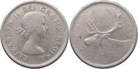 CANADA 25 CENTS ELIZABETH II. (1952-2022) -