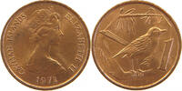 CAYMAN ISLANDS 1 CENT ELIZABETH II. (1952-2022) -