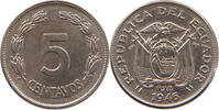 ECUADOR 5 CENTAVOS 1946 VZ 7,00 EUR  + 5,99 EUR frais d'envoi