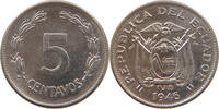 ECUADOR 5 CENTAVOS 1946 VZ 7,00 EUR  + 5,99 EUR frais d'envoi