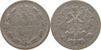 Russland 5 Kopeken 1892 Alexander III. (1881-1894) ss 20,00 EUR  + 5,99 EUR frais d'envoi