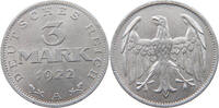 WEIMARER REPUBLIK 3 MARK -