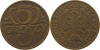 POLAND 5 GROSZY -