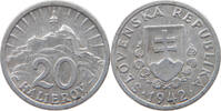 SLOVAKIA 20 HALIEROV 1942 SS 5,00 EUR  + 5,99 EUR frais d'envoi