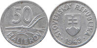 SLOVAKIA 50 HALIEROV 1943 SS- 5,00 EUR  + 5,99 EUR frais d'envoi
