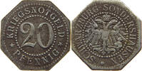 SCHWARZBURG SONDERSHAUSEN 20 PFENNIG -