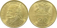 CHILE 20 CENTESIMOS 1971 UNC 4,00 EUR  + 5,99 EUR frais d'envoi