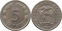 ECUADOR 5 CENTAVOS 1946 VZ 9,00 EUR  + 5,99 EUR frais d'envoi