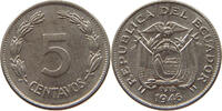 ECUADOR 5 CENTAVOS 1946 VZ 8,00 EUR  + 5,99 EUR frais d'envoi