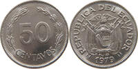 ECUADOR 50 CENTAVOS 1979 UNC 8,00 EUR  + 5,99 EUR frais d'envoi