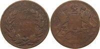 INDIA BRITISH 1/4 ANNA WILLIAM IV. (1830-1837) -