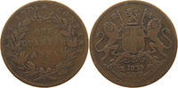 INDIA BRITISH 1/4 ANNA WILLIAM IV. (1830-1837) -