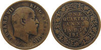 INDIA BRITISH 1/4 ANNA EDWARD VII. (1901 - 1910) -