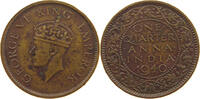 INDIA BRITISH 1/4 ANNA 1940 GEORGE VI. (1936-1952) S-SS 5,00 EUR  + 5,99 EUR frais d'envoi