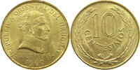 URUGUAY 10 CENTESIMOS 1960 VZ 5,00 EUR  + 5,99 EUR frais d'envoi