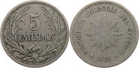 URUGUAY 5 CENTESIMOS 1901 SS- 5,00 EUR  + 5,99 EUR frais d'envoi