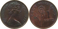 FIJI 1 CENT ELIZABETH II. (1952-2022) -