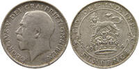GREAT BRITAIN 6 PENCE GEORGE V. (1910-1936) -
