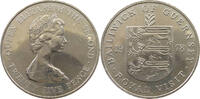 GUERNSEY 25 PENCE ELIZABETH II. (1952-2022) -