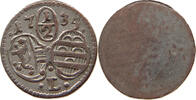Salzburg 1/2 Kreuzer Leopold Anton Eleutherius von Firmian, 1727-1744 -