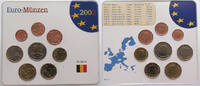 BELGIUM SET ALBERT II. (1993-2013) MÜNZEN 1999-2000 -