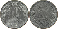 ERSATZMÜNZEN DES 1. WELTKRIEGS 10 PFENNIG ZINK -