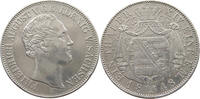 SACHSEN ALBERTINISCHE LINIE TALER Friedrich August II. 1836-1854 -