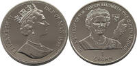 ISLE OF MAN 1 CROWN ELIZABETH II. (1952-2022) 95 BIRTHDAY QUEEN MOTHER -