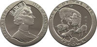 ISLE OF MAN 1 CROWN ELIZABETH II. (1952-2022) YEAR OF THE PIG -