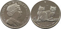 ISLE OF MAN 1 CROWN ELIZABETH II. (1952-2022) CAT -