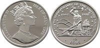 ISLE OF MAN 15 ECUS ELIZABETH II. (1952-2022) PROOF -