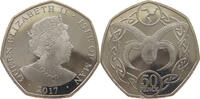 ISLE OF MAN 50 PENCE ELIZABETH II. (1952-2022) -