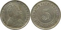 STRAITS SETTLEMENTS 5 CENTS EDWARD VII. (1901 - 1910) -