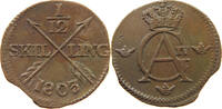 SWEDEN 1/12 SKILLING GUSTAV IV. ADOLF (1792-1809) -