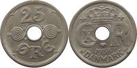 DENMARK 25 ÖRE CHRISTIAN X. (1912-1947) -