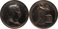 FRANCE MEDAL NAPOLEON I. Auf die Huldigung der Stadt und den Frieden von Schönbrunn -