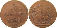 MECKLENBURG ROSTOCK STADT 3 PFENNIG -
