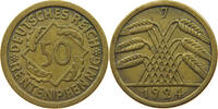 50 RENTENPFENNIG 1924 J WEIMARER REPUBLIK  SS