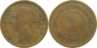 STRAITS SETTLEMENTS 1 CENT VICTORIA (1837-1901) -