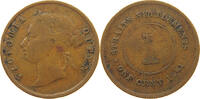STRAITS SETTLEMENTS 1 CENT VICTORIA (1837-1901) -