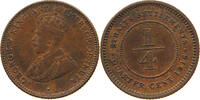 STRAITS SETTLEMENTS 1/4 CENT GEORGE V. (1910-1936) -