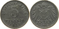 ERSATZMÜNZEN DES 1. WELTKRIEGS 5 PFENNIG -