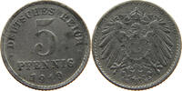 ERSATZMÜNZEN DES 1. WELTKRIEGS 5 PFENNIG DIE ERROR -