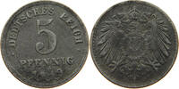 ERSATZMÜNZEN DES 1. WELTKRIEGS 5 PFENNIG DIE ERROR -