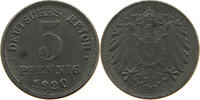 ERSATZMÜNZEN DES 1. WELTKRIEGS 5 PFENNIG -
