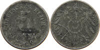 ERSATZMÜNZEN DES 1. WELTKRIEGS 5 PFENNIG DIE ERROR -