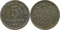 ERSATZMÜNZEN DES 1. WELTKRIEGS 5 PFENNIG -